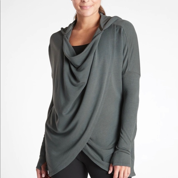 Athleta Purana Wrap Sweatshirt Store 